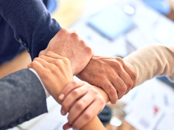 Equipo de trabajo unido