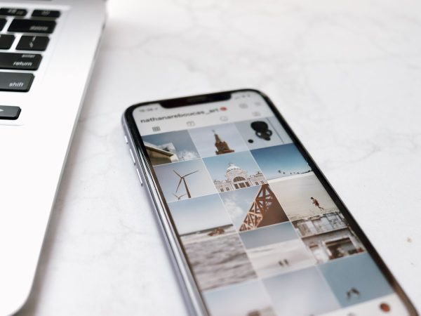 Galería de contenido en el teléfono