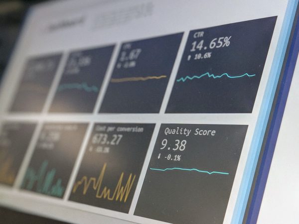 Pantalla de monitoreo de datos